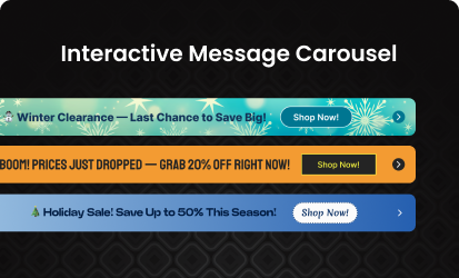 Marquee announcement preview